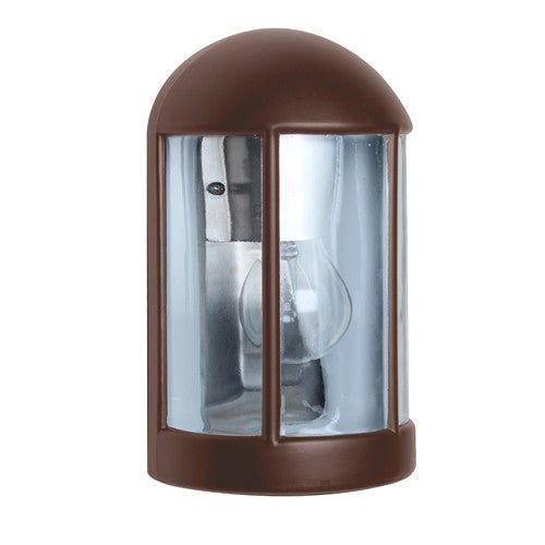 3152 Series Outdoor Wall Sconce - Bronze Finish Clear Glass