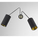 CTO Lighting Array Cotton Twin Wall Sconce
