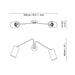 CTO Lighting Array Cotton Twin Wall Sconce