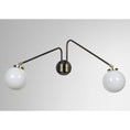 Load image into Gallery viewer, CTO Lighting Array Opal Twin Wall Sconce
