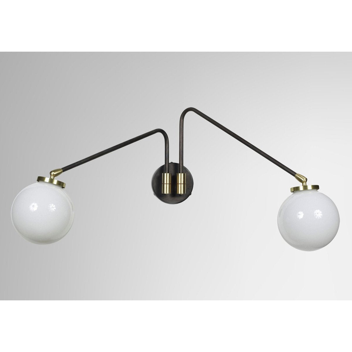 CTO Lighting Array Opal Twin Wall Sconce