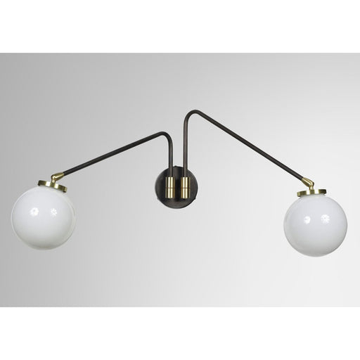 CTO Lighting Array Opal Twin Wall Sconce