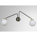 CTO Lighting Array Opal Twin Wall Sconce