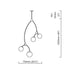 CTO Lighting Ivy Vertical Pendant