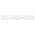 Load image into Gallery viewer, Darci Three Light Bath Bar - Satin Nickel Finish
