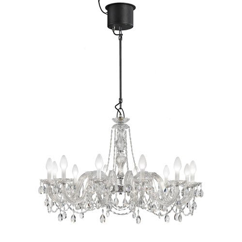 Drylight 12 Light Outdoor Chandelier