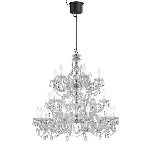 Drylight 24 Light Outdoor Chandelier