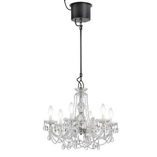 Drylight 6 Light Outdoor Chandelier