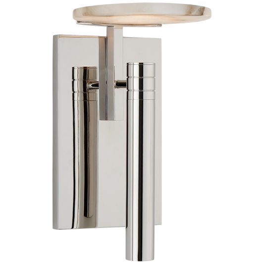 Melange Floating Disc Sconce - Polished Nickel