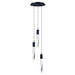 ET2 Quartz Round Multi Light Pendant