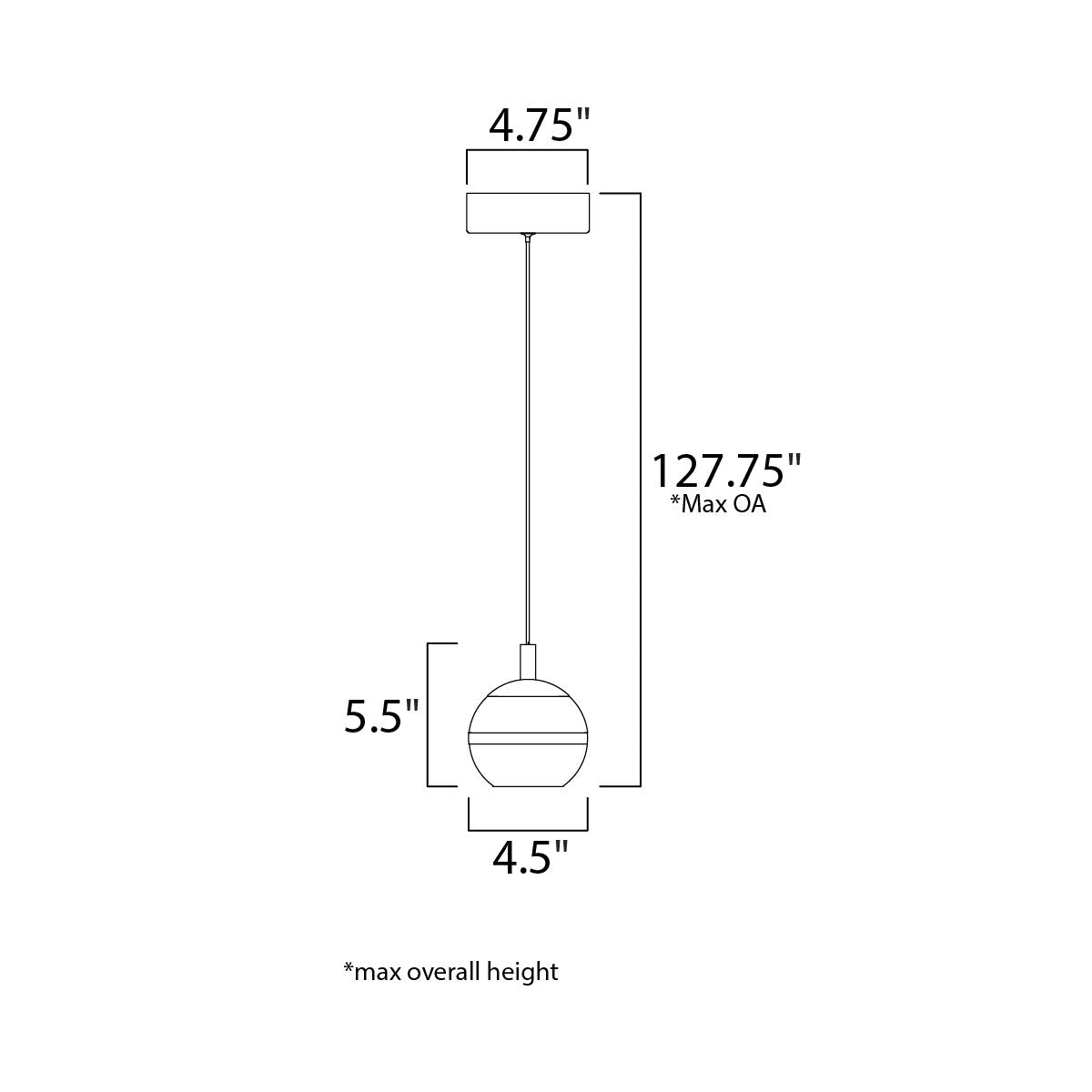 ET2 Swank LED Mini Pendant
