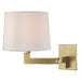 Fairport 9" Wall Sconce - Aged Brass