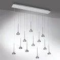 Load image into Gallery viewer, Fairy LED Multi-Light Linear Suspension - Gray Finish
