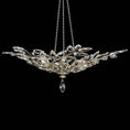 Load image into Gallery viewer, Fine Art Lamps Crystal Laurel Bowl Pendant
