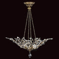 Load image into Gallery viewer, Fine Art Lamps Crystal Laurel Bowl Pendant
