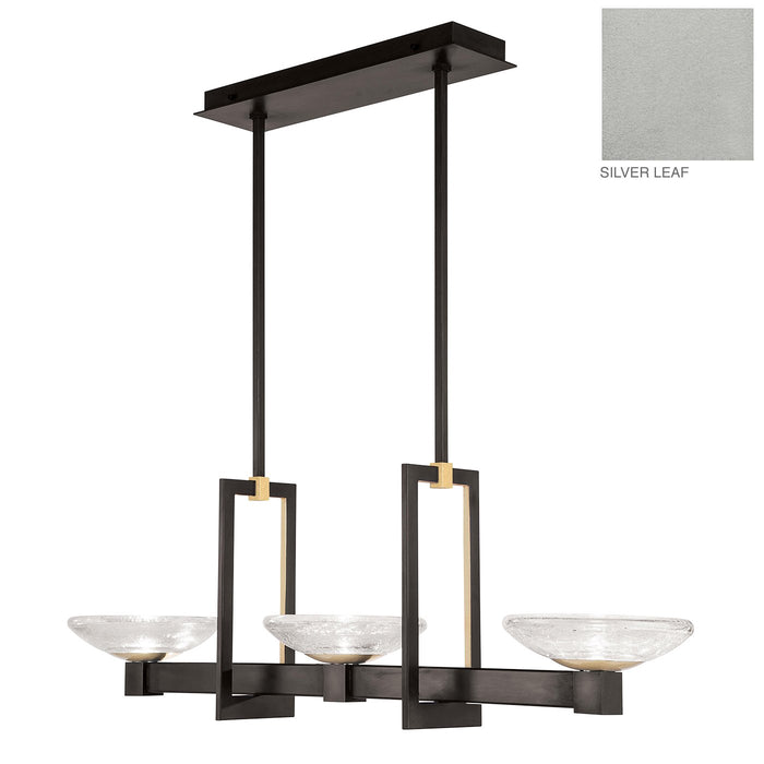 Fine Art Lamps Delphi 3-Light Linear Pendant