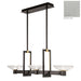 Fine Art Lamps Delphi 3-Light Linear Pendant