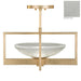 Fine Art Lamps Delphi Semi Flush Mount