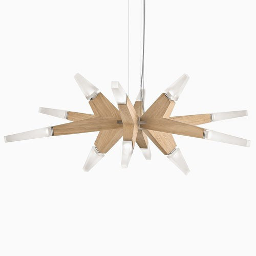 Flashwood S12 Small Pendant - Rovere Finish