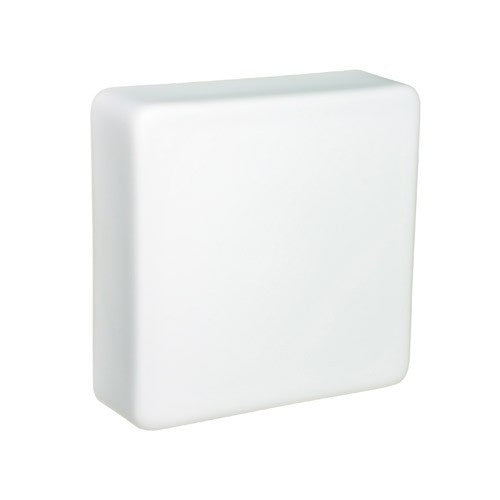 Geo 11 Outdoor Wall Sconce - Opal White Finish