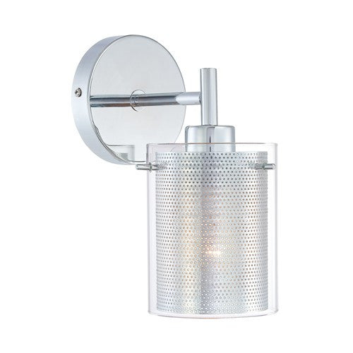 Grid II Wall Light - Chrome Finish