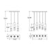 Hammerton Bamboo Linear Suspension Light
