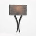Hammerton Carlyle Vertex Glass Wall Sconce