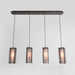 Hammerton Downtown Mesh Linear Suspension Light