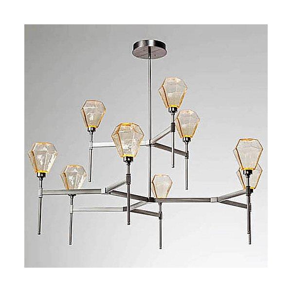 Hammerton Hedra Round LED Belvedere 2-Tier Chandelier