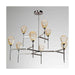 Hammerton Hedra Round LED Belvedere 2-Tier Chandelier