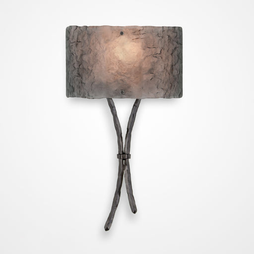 Hammerton Ironwood Sprout Glass Wall Sconce