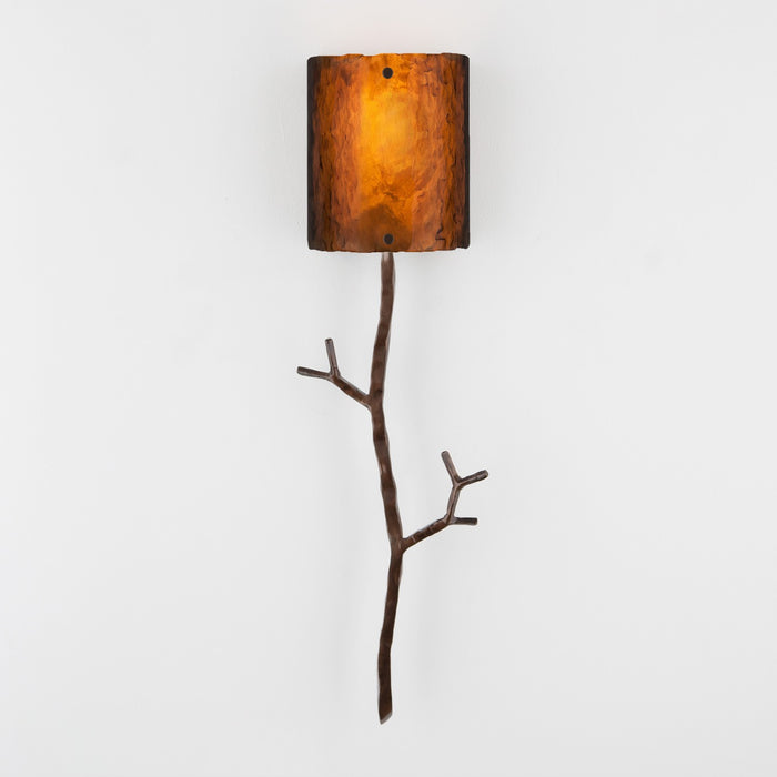 Hammerton Ironwood Twig Glass Wall Sconce