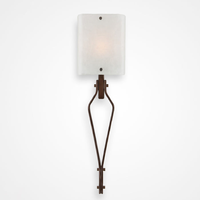 Hammerton Urban Loft Angle Glass Wall Sconce