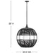 Hinkley Maddox Outdoor Pendant