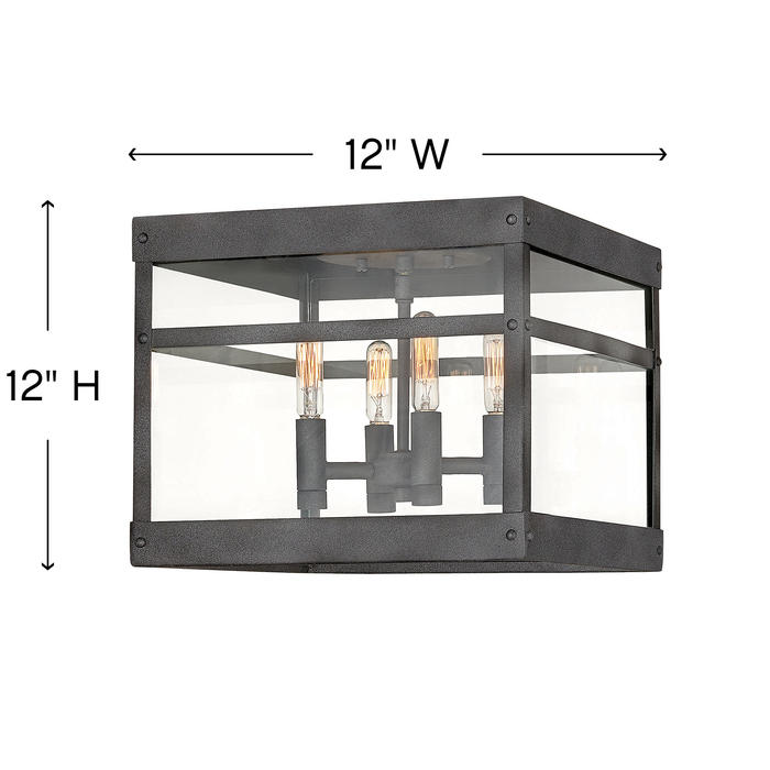 Hinkley Porter Outdoor Flush Mount