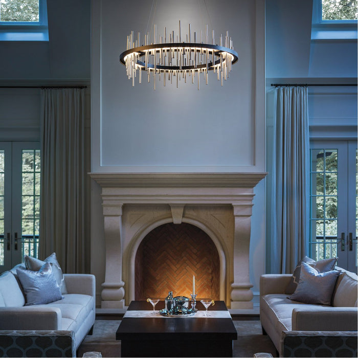 Hubbardton Forge Cityscape Circular LED Pendant