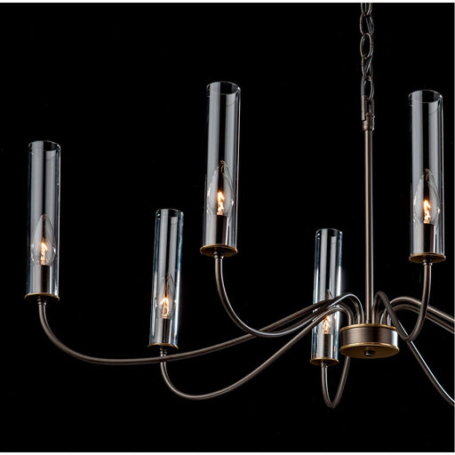 Hubbardton Forge Grace 8 Arm Chandelier