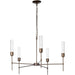 Hubbardton Forge Vela 5 Arm Chandelier