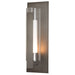Hubbardton Forge Vertical Bar Fluted Outdoor Wall Sconce