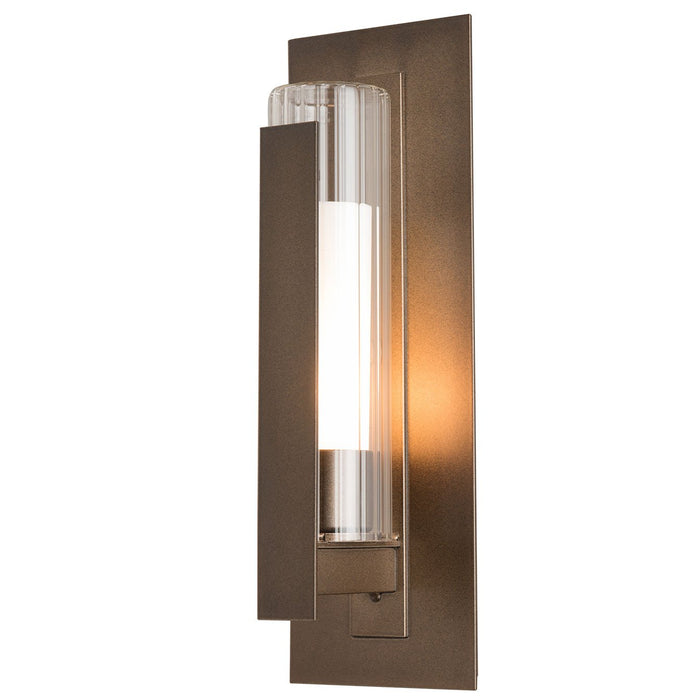 Hubbardton Forge Vertical Bar Fluted Outdoor Wall Sconce