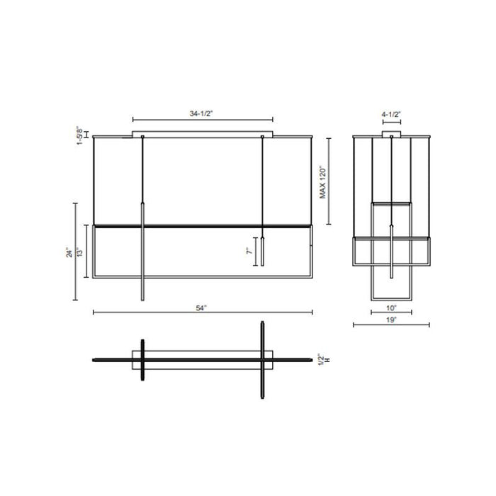 Kuzco Lighting Arkell Linear Suspension