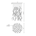 Kuzco Lighting Chute LED Round Multi-Light Pendant