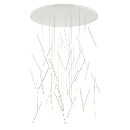 Kuzco Lighting Chute LED Round Multi-Light Pendant