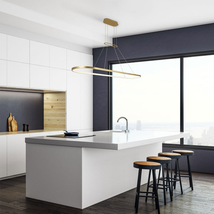 Kuzco Lighting Eerie Linear Pendant