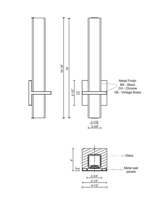 Kuzco Lighting Nepal Vanity Light