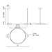 Kuzco Lighting Serif Large LED Linear Suspension