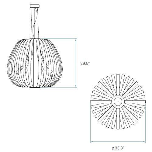 LZF Poppy Medium Pendant