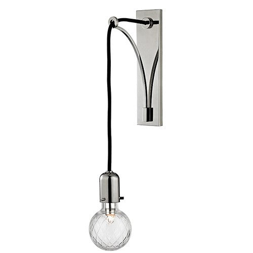 Marlow Wall Sconce - Polished Nickel Finish