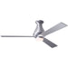 Modern Fan Co. Altus Flush Ceiling Fan 42" - Brushed Aluminum