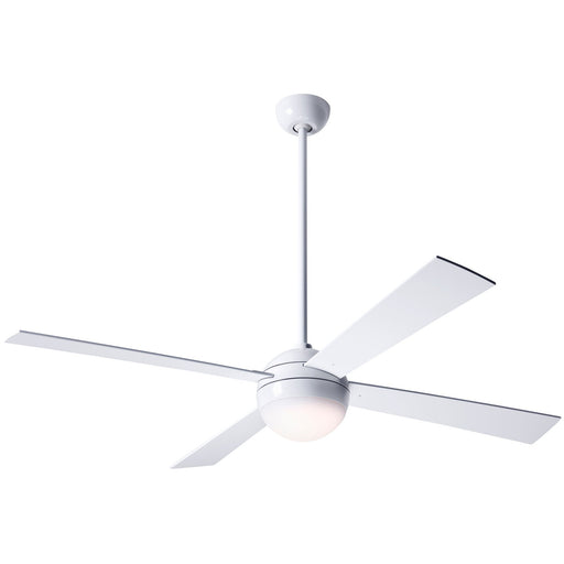 Modern Fan Co. Ball Ceiling Fan 52" - Gloss White